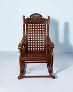 Sheesham Wooden Rocking Chair - Antique Finish