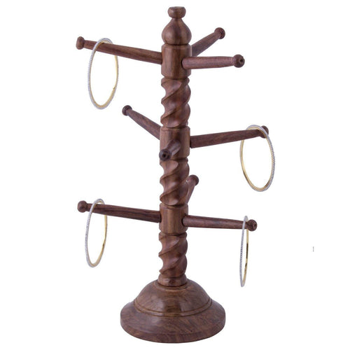 Wooden Handicrafted Wooden Bangle Stand