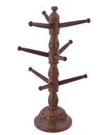 Wooden Handicraft Wooden Bangle Stand Hand Carved