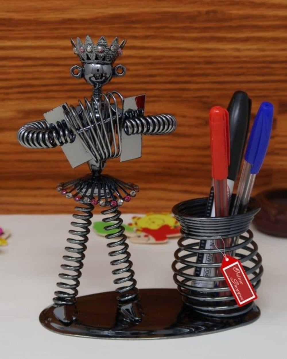 Metal Bandsman Pencil Pen Holder - Bloomart