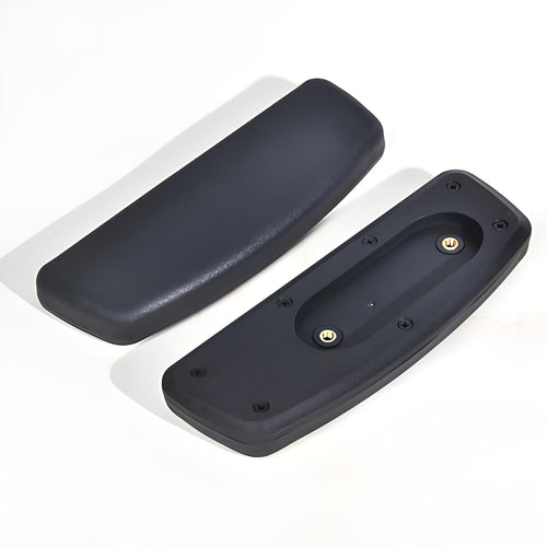 MRC EXECUTIVE CHAIRS ALWAYS INSPIRING MORE Nylon Office Chair Arm Rest Replacement Chair Handle Part Ola Adjustable Handle PP Pad Black (Set Of-2 Piece) With Nut Bolts&Key Fit To Every Chair (PP Pad)