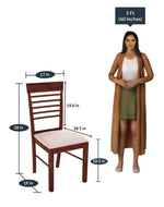 Solid Wood Dinning Table Set (4 Seater)