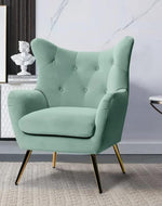 Bloomart Wingback Accent Chair | Modern Upholstered Single Seater