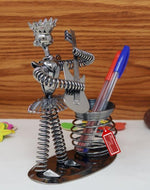 Metal Bandsman Stationery Holder