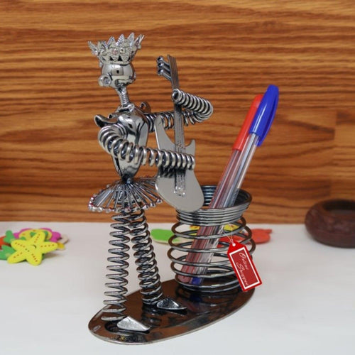Metal Bandsman Stationery Holder