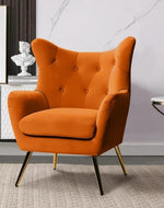 Bloomart Wingback Accent Chair | Modern Upholstered Single Seater