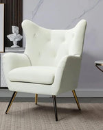 Bloomart Wingback Accent Chair | Modern Upholstered Single Seater