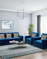 Modern Design Fresco 3+1+1 Sofa Set for Living Room - Bloomart
