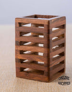 Wooden Pen Holder With Sheesham Wood