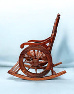 Sheesham Wooden Rocking Chair - Antique Finish