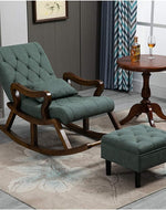 Velvet Rocking Chair