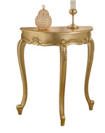 Console Table Arlette Half Moon French Baroque Style ( Golden )