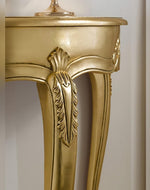 Console Table Arlette Half Moon French Baroque Style ( Golden )