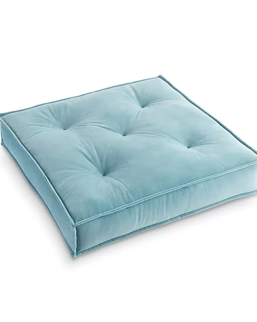 Fabrahome Square Shape Floor Pillow Comfort for Seating (Pack of 1)