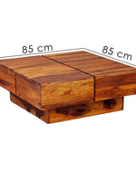 Glamorous Wooden Handmade Solid Sheesham Wood Coffee Table