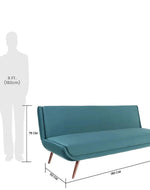 Madera 3 Seater Sofa Cum Bed For Living Room
