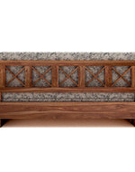 Wooden Sofa Cum Bed for Living Room Home (Teak Wood)