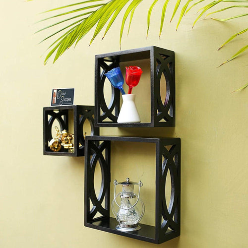 wooden wall shelf