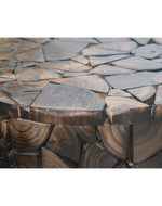 Bloque De Madera Coffee Table Set Brown