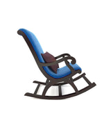 Bloomart Solid Wood Rocking Chair With Soft Cushion Designs