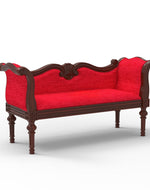 Handicrafts Wooden Settee Living Room Couch Sofa (2 Seater)
