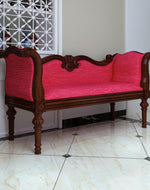 Handicrafts Wooden Settee Living Room Couch Sofa (2 Seater)