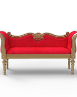 Handicrafts Wooden Settee Living Room Couch Sofa (2 Seater)