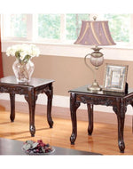 Wooden Hand Carved Beautiful Designs Royal Decor Coffee Table Set (Teak Wood)