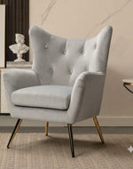Bloomart Wingback Accent Chair | Modern Upholstered Single Seater