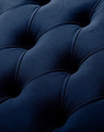 Royal Blue Premium Wood Upholstered Flip top Storage Bench