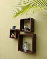 Square Nesting MDF Wall Shelves - WoodenTwist