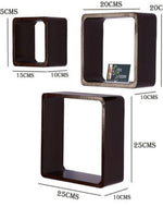 Square Nesting MDF Wall Shelves