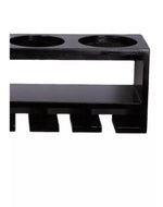 Unique Wooden Bottle Rack, 4 Bottles Holder Wall Shelves