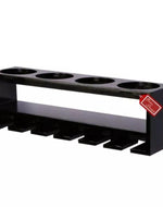 Unique Wooden Bottle Rack, 4 Bottles Holder Wall Shelves