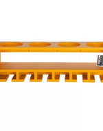 Unique Wooden Bottle Rack, 4 Bottles Holder Wall Shelves