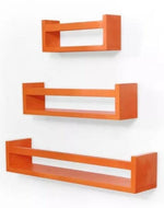 Wooden Wall Decor Multipurpose Kitchen Wall Rack