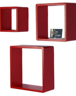 Square Nesting MDF Wall Shelves