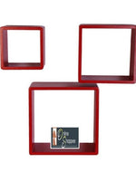 Square Nesting MDF Wall Shelves
