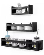 Wooden Wall Decor Multipurpose Kitchen Wall Rack