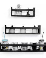 Wooden Wall Decor Multipurpose Kitchen Wall Rack - WoodenTwist