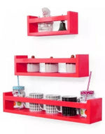 Wooden Wall Decor Multipurpose Kitchen Wall Rack