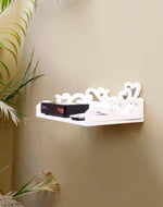 Wooden Beautiful Design Set top box Wall Shelf - WoodenTwist