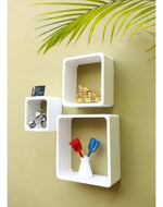 Square Nesting MDF Wall Shelves - WoodenTwist