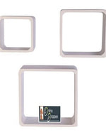 Square Nesting MDF Wall Shelves