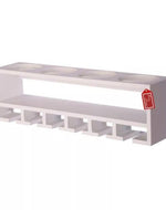 Unique Wooden Bottle Rack, 4 Bottles Holder Wall Shelves