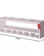 Unique Wooden Bottle Rack, 4 Bottles Holder Wall Shelves