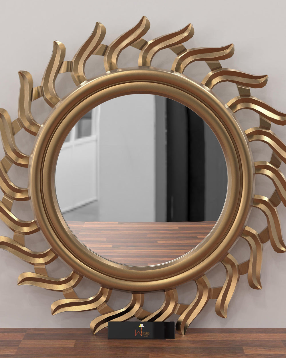 Subir Hand Carved Wall Mirror Frame - Bloomart