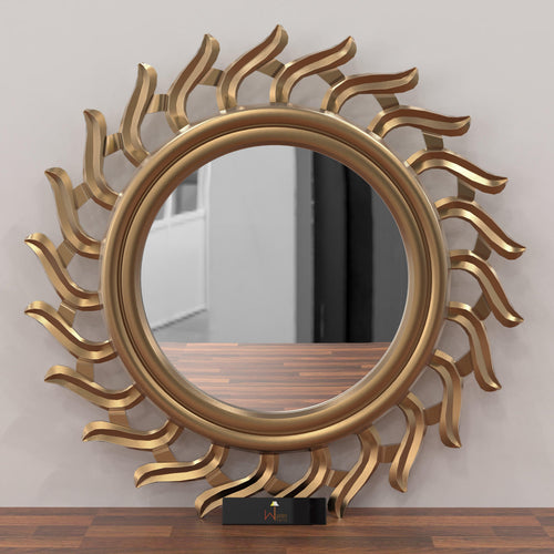 Subir Hand Carved Wall Mirror Frame - Bloomart