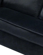 Bloomart Avión Solid Wood Loveseat 2-Seater Bench with Two Cushions