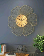 Six Petals Metalwallclock 24Inch
